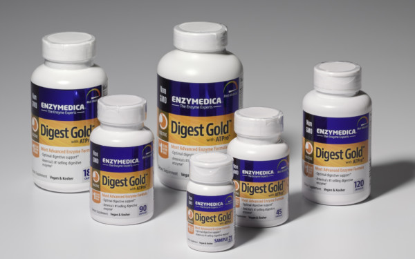 Enzymedica Nutritional Supplement Bottles