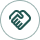 Handshake icon representing partnership or collaboration (button)