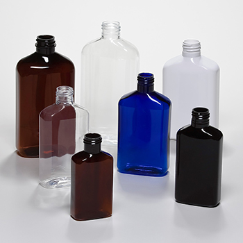 PET metric oblong bottles