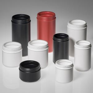 HDPE Canisters with Lip