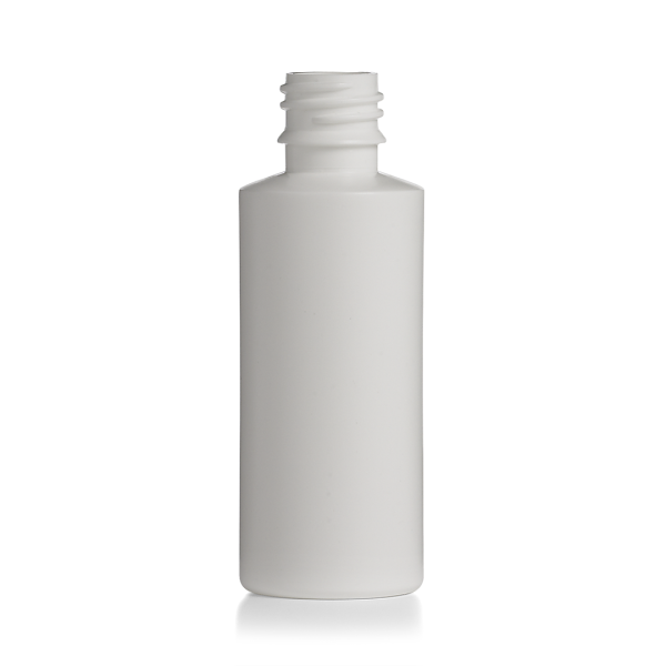 Bouteilles cylindriques à anneau tombant en PEHD