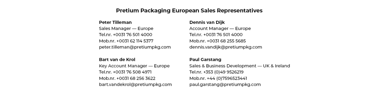 European Sales Team